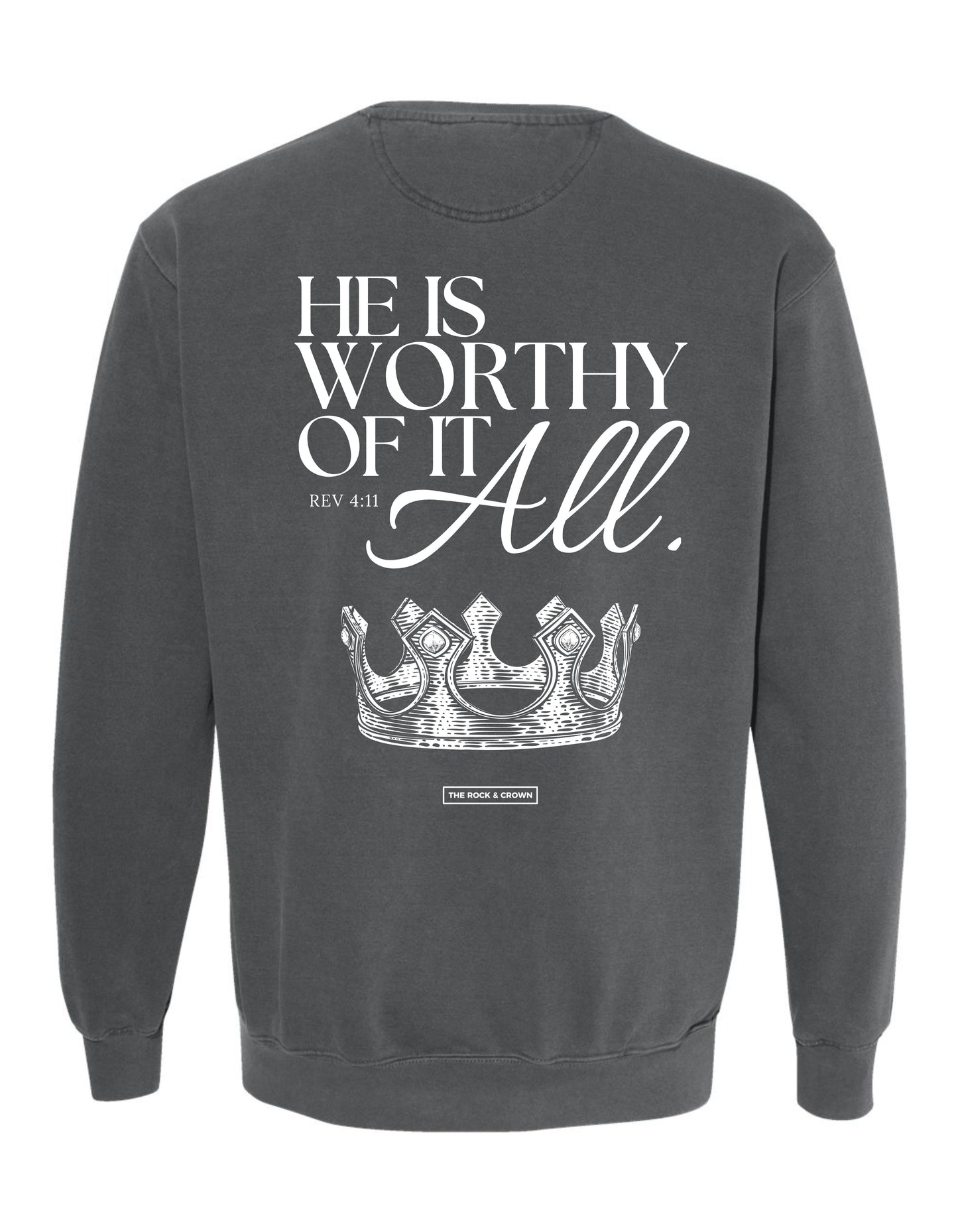 Jesus- Worthy of it all Sweatshirt