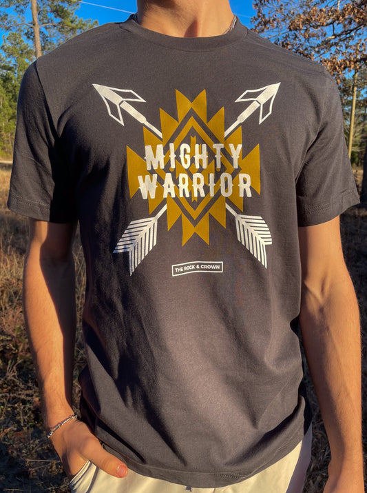 "Mighty Warrior" T-Shirt - Slate