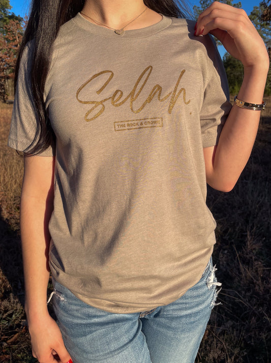 "Selah" T-Shirt - Tan
