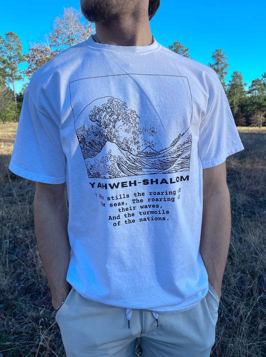 "Yahweh - Shalom" T-Shirt - White